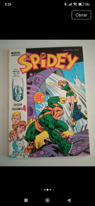 Lote 7 Cómics Spidez