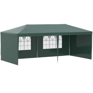 Gazebo da Giardino 6x3 m per Eventi con Pareti Rim