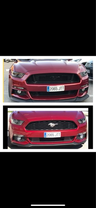 Parachoques Mustang Ecoboost 2017