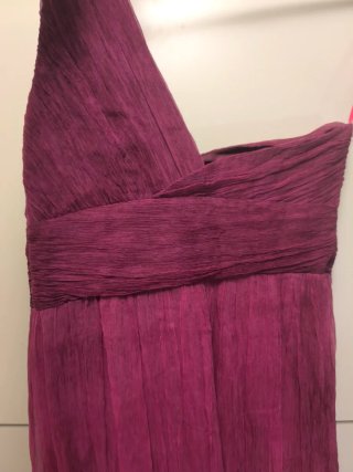 Vestido largo morado El Corte Inglés