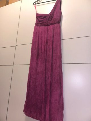 Vestido largo morado El Corte Inglés