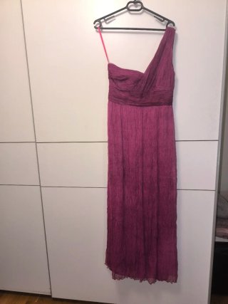 Vestido largo morado El Corte Inglés