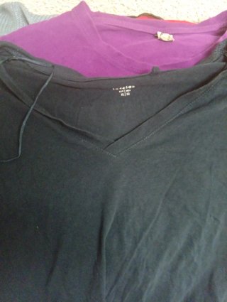 Lote 5 Camisetas Mujer XL