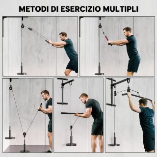 Pulley Machine Home Gym e Puleggia LAT Machine, At