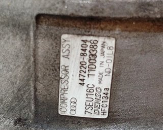 COMPRESOR AIRE ACONDICIONADO AUDI A4 BERLINA (8E)