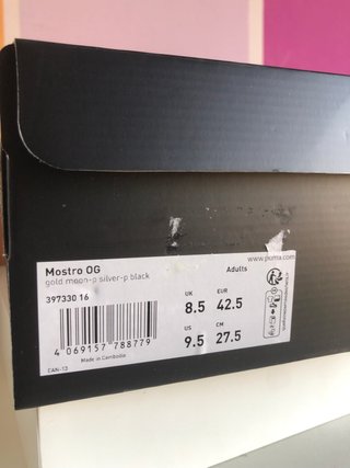 Puma Mostro OG Talla 42.5