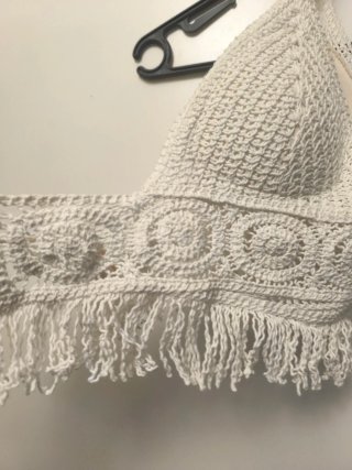Top Crochet Blanco