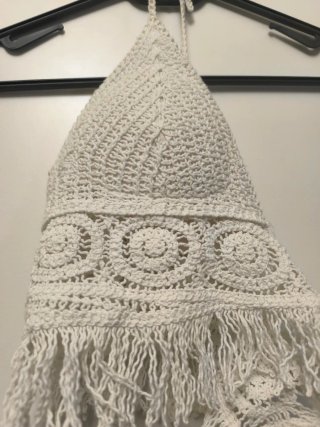 Top Crochet Blanco