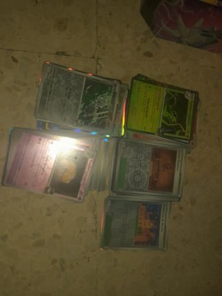 Lote Cartas Pokémon reverse