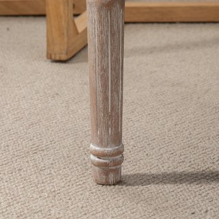 Panca Fondo Letto Imbottita con Rivestimento Effet