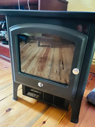 Chimenea eléctrica decorativa