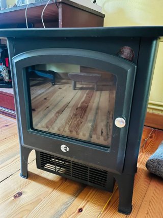 Chimenea eléctrica decorativa
