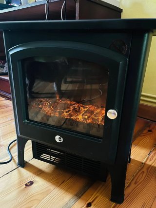 Chimenea eléctrica decorativa
