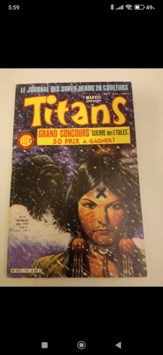 Lote 18 Cómics Titans