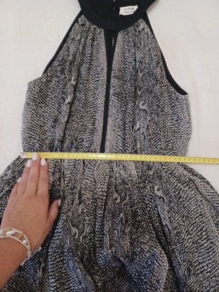 Vestito estivo fantasia pitone