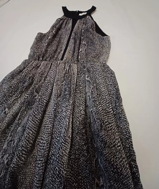 Vestito estivo fantasia pitone