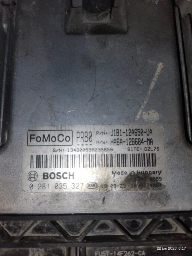 Centralita Motor Ford Bosch J1B1-12A650-UA