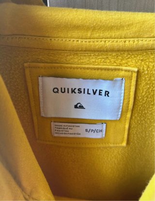 Sudadera Quiksilver Amarilla