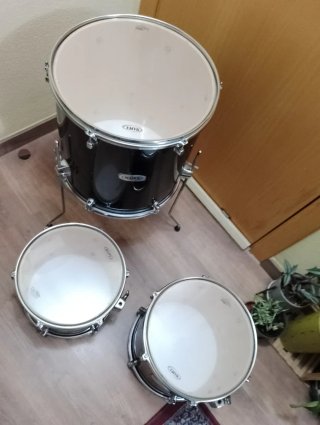 Timbales bateria percusión 12, 13, 16"