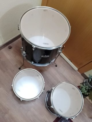 Timbales bateria percusión 12, 13, 16"