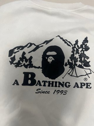 Sudadera A Bathing Ape Blanca