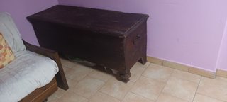 Cassapanca fine '800 legno massiccio