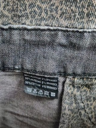 Mono corto vaquero gris
