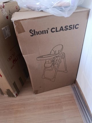 2 Tronas de bebé Shom reclinables