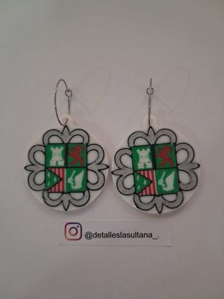 Llavero y pendientes cristianos Villena