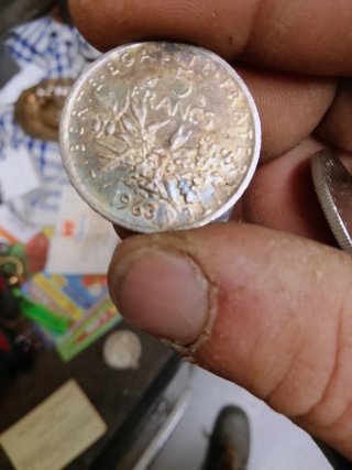 5 Francos 1963 Plata