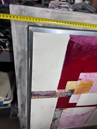 2 Cuadros Abstractos 84x94 cm