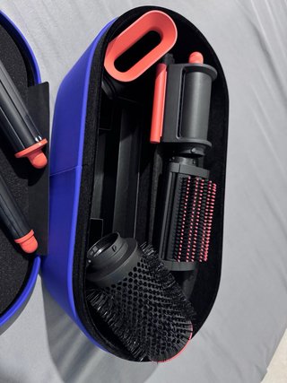Dyson id.curl Azul y Naranja