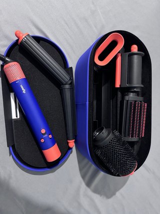 Dyson id.curl Azul y Naranja
