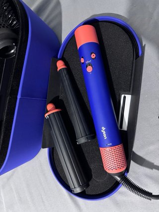Dyson id.curl Azul y Naranja
