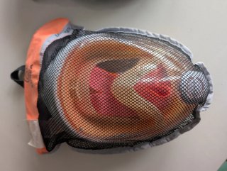 Máscara de snorkel infantil dos unidades