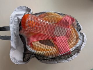 Máscara de snorkel infantil dos unidades
