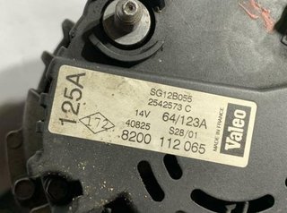Alternador renault 8200112065 vel satis bj0 59921