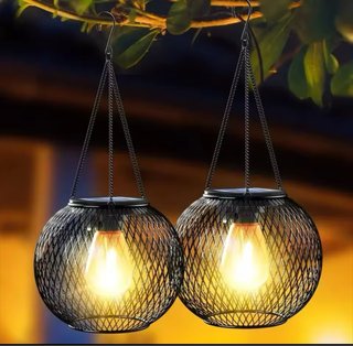 2 Lámparas Solares Colgantes