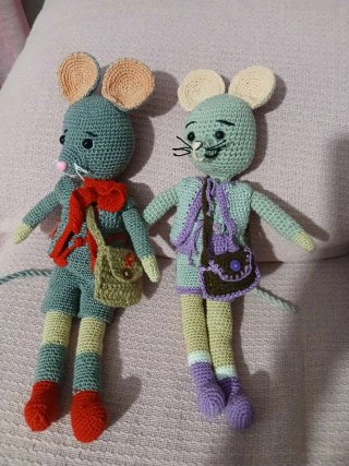 Ropita Crochet Muñeca