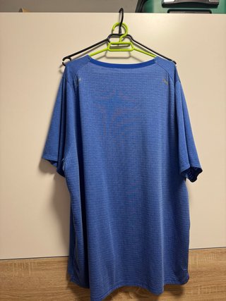 Camiseta Nike Running Hombre Azul