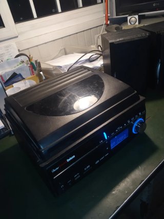 Stereo Hi-Fi con Giradischi e Radio