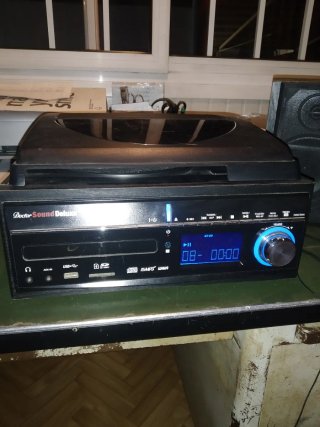 Stereo Hi-Fi con Giradischi e Radio