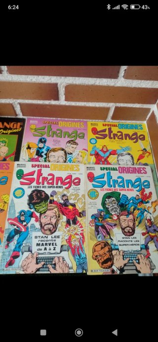 Lote 13 Cómics Strange bis.