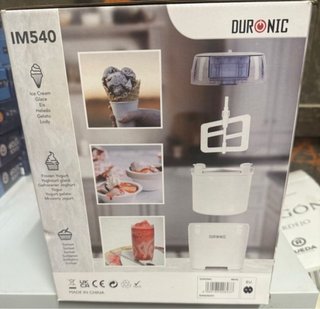 Máquina de helados Duronic