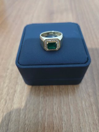 Anillo Sello Oro 18k