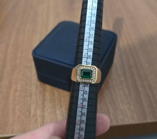Anillo Sello Oro 18k