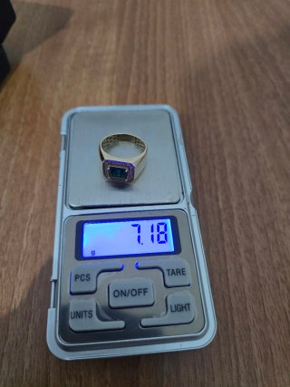 Anillo Sello Oro 18k