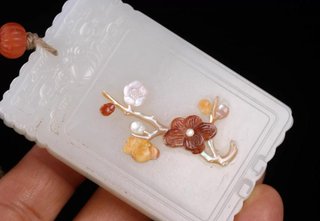 Colgante Jade Elefante Multicolor