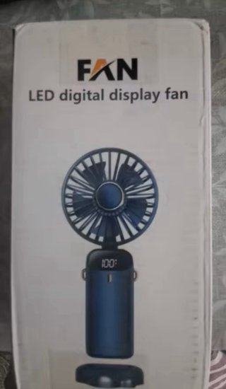 Mini ventilatore portatile FXN USB ricaricabile