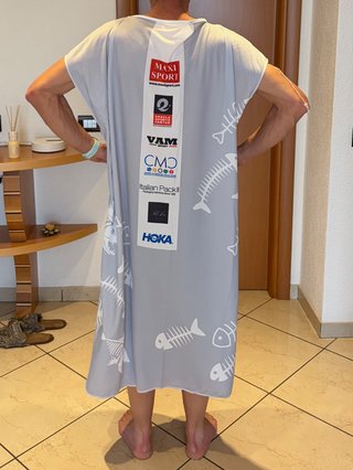 Poncho  microfibra per cambiarsi